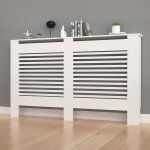 Unho - cache radiateur blanc - grille cache radiateur maison en mdf couvre radiateur bois cache - radiateur ...