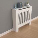 Unho - cache radiateur blanc - grille cache radiateur maison en mdf couvre radiateur bois cache - radiateur ...