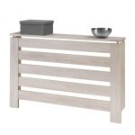 Topkit - cache - radiateur victoria 3122 largeur 120 cm grand cache - radiateur moderne blanc mozart