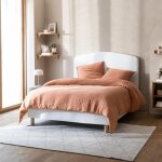 Terre de nuit - cache - sommier bouclette int�gral blanc 160x200 - boucletta