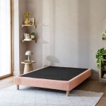 Terre de nuit - cache - sommier bouclette int�gral rose 180x200 - boucletta