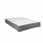 Terre de nuit - cache - sommier intgral gris ardoise 90x190