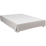 Terre de nuit - cache - sommier intgral taupe 140x190