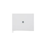 Cache pour sortie de cble berker k1 vissable ip20 5, 55x7, 05x1, 8cm coloris blanc polaire