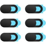 Cache webcam, 6 pi�ces ultra - mince cache de protection de webcam, diapositive de couverture de webcam ...
