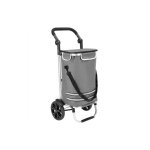 Caddie, cabas ou chariot de course isotherme  roulettes gris - gris