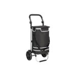 Caddie, cabas ou chariot de course isotherme  roulettes noir - noir
