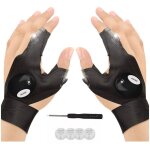 Csparkv - cadeau homme saint valentin rechargeable pche gants, nol cadeau led sans doigts ide anniversaire ...