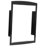 Cadre dencastrement noir 9005 mat