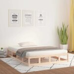 Cadre de lit 160x200 cm bois massif