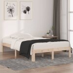 Cadre de lit sans matelas 120x190 cm vidaxl