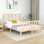 Cadre de lit bois massif 120x190 cm petit double Cadre de lit bois massif 120x190 cm petit double