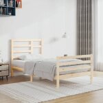 Cadre de lit bois massif 90x200 cm Cadre de lit bois massif 90x200 cm