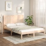 Cadre de lit bois de pin massif 140x190 cm Cadre de lit bois de pin massif 140x190 cm