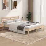 Cadre de lit sans matelas 135x190 cm vidaxl