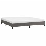 Cadre de lit sans matelas gris 160x200 cm similicuir vidaxl
