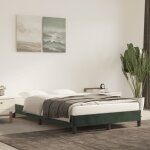 Vidaxl - cadre de lit sans matelas vert fonc� 120x190 cm velours