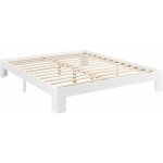 Cadre de lit avec sommier à lattes lit double 140 x 200 cm en pin banc 030004921 Cadre de lit avec sommier à lattes lit double 140 x 200 cm en pin banc 030004921