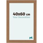 Yd. - cadre photo 40x60 - noyer clair - mdf - como