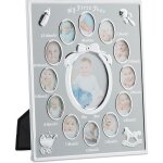 Cadre pour photos bb, an 1, cadre photo bb par mois en alu, 12 mois 29 x 24 cm, collage pour exposer, ...