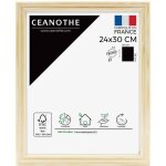 Brio - cadre photo bois brut 24x30 cm et 30x24 cm - cadre photo bois naturel fsc ? convient au a4 ? fabriqu ...