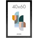 Acaza - cadre photo - madison - 40x60 cm - noir
