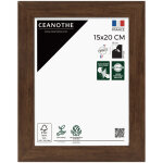 Cadre photo marron 15x20 cm et 20x15 cm - convient au a5 et a6 ? cadre pour photo 15x20 cm, affiche ou ...