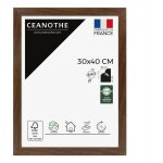 Cadre photo marron 30x40 cm et 40x30 cm - convient au a4 ? cadre pour photo 30x40 cm, affiche ou poster ...