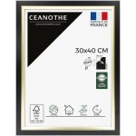 Cadre photo noir et dor - cadre pour photo 30x40 cm et 40x30 cm convient au a4 ? fabriqu en france ...