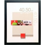 Emotion - cadre photo oakland weng 40x50 cm, en bois massif - marque franaise - wenge