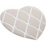 Cadre photo pêle - mêle en tissu coeur Cadre photo pêle - mêle en tissu coeur