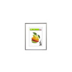 Hama - cadre en plastique dcor sevilla, argent mat, 15 x 20 cm (66428)