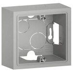 Cadre saillie 1 poste finition aluminium dooxie legrand leg600141