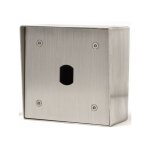 Cadre saillie - pour lecteur vigik vt25 - en inox aiphone vbst25