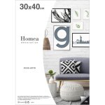 Homea - cadre sous verre pour photo 30 x 40 cm - transparent - livraison gratuite