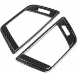 Cadre de ventilation de climatisation c�t� de style en fiber de carbone d�licate, garniture de couvercle ...