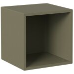 Abitare - cube mural 37, 5x35x37, 5 cm vert olive avec un compartiment - zara