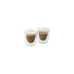 La cafeti�re - set de 2 tasses � cappuccino, double paroi