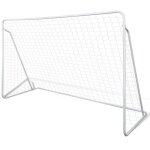 Cage de but de football 240x90x150 cm acier haute qualit� vidaxl