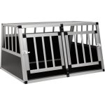 Cage pour chien � double porte 89 x 69 x 50 cm vidaxl