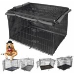 Cage pour chien interieur solide housse de protection, cage pour chien multifonctionnelle r�sistante ...