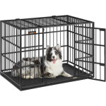 Cage pour chien ultra - r�sistante, caisse pour animaux de compagnie, 107 x 70 x 75 cm, pour chiens moyens ...