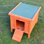 Cage clapier enclos lapin extérieur en bois haute qualité pour lapins 51, 5 x 42 x 43 cm « 083 mini maison ... Cage clapier enclos lapin extérieur en bois haute qualité pour lapins 51, 5 x 42 x 43 cm « 083 mini maison ...
