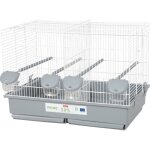 Cage primo 57 blanche et grise 57 x 31 x 41 cm pour oiseaux - zolux
