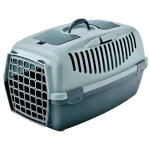 Cage gulliver 3, bleu, taille 40 x 61 x 38 cm, transport pour chien max 12 kg. - animallparadise