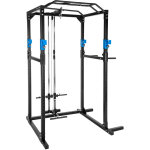 Tectake - cage de musculation avec traction latissimus