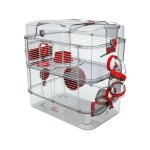 Zolux - cage sur 2 �tages pour hamsters, souris et gerbilles - rody3 duo - l 41 x p 27 x h 40, 5 cm - ...