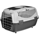 Cage de transport zolux gulliver 2 avec porte métallique gris clair / gris foncé Cage de transport zolux gulliver 2 avec porte métallique gris clair / gris foncé