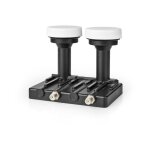 Lnb monobloc twin rception 2 satellites astra 19, 2 / hotbird 13 - cahors