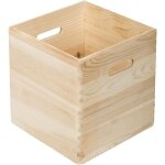 Caisse sans couvercle en pin massif 30x30x30cm - astigarraga